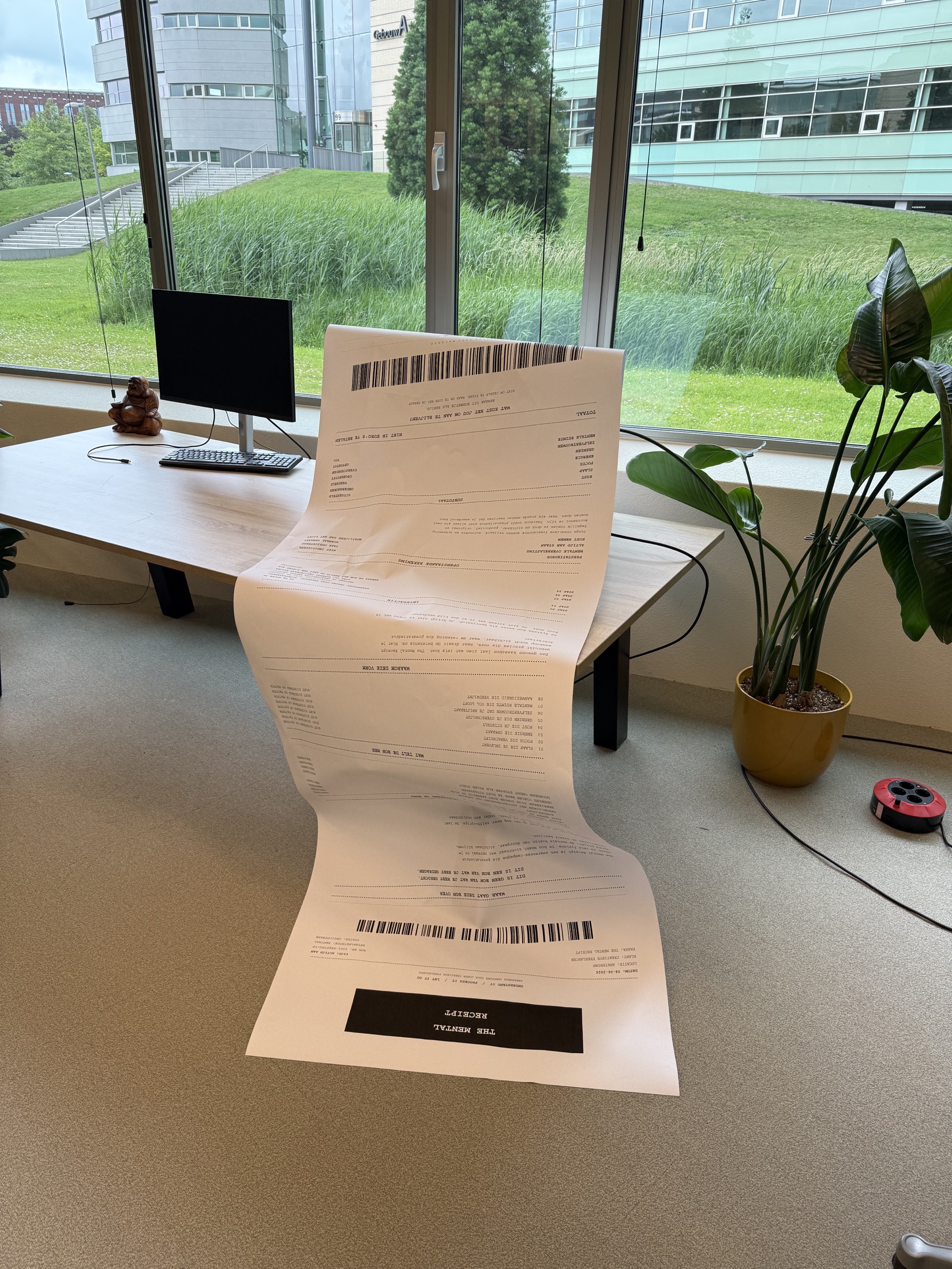 Behind the scenes of The Mental Receipt 04